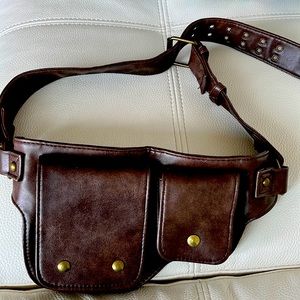 Belt bag, faux leather